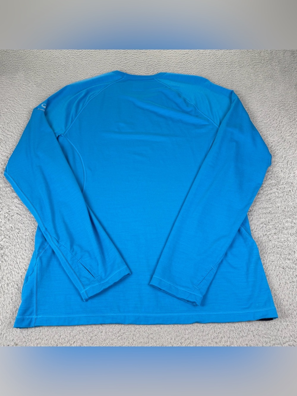 Icebreaker Merino Wool Bodyfit 200 Pullover Mens Large Blue Long Sleeve Outdoors - Picture 3 of 10